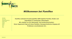 Desktop Screenshot of famiflex.de